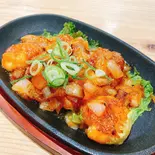 大粒！海老チリ炒め（【関西風＆広島風お好み焼き・鉄板焼き】 桜家）