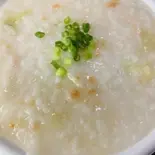 鮭野菜お粥(三文鱼蔬菜粥)（中華料理 錦園）