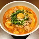 旨辛月見うどん（うどん たまたま）