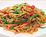 青椒豚肉絲 Green Pepper Steak（上海イーエックス 葛西店）
