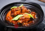 土鍋スペアリブ定食(土锅排骨定食)（沙県小吃 西川口店）