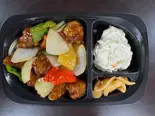 黒酢豚弁当（青山ふーちん）