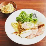 汁なし鯛塩ラーメン鯛だし飯セット(鯛塩そば縁)