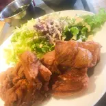 カリカリに揚がってます!甲州鶏のからあげ弁当(【美味しいお弁当】大衆焼酒場 ヤマシタ)
