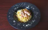 燻製カルボナーラ Smoked Carbonara(童話喫茶アリス)