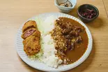 馬カツ馬カレー(【馬肉の名店】じゃじゃ馬)