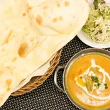 1種カレー・ナンorライス・サラダセット/1Curry Select・Naan or Rise・Salad(Aset)（Buddha spice Iogi ten）