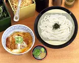 カツ丼とざるうどんセット（うどんウエスト吉塚駅前店）