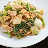 野菜と春雨炒め Thai style stir-fried vegetables with glass noodle(ローンスラータイ1950's)
