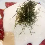 づけマグロ山かけ(鮨、鰻の割烹勘べえ)