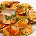 ボンゴレロッソ(大盛り無料)（湊川イタリアン ソラレ）