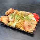 たこ焼き屋のソース焼きそば（たこ焼【たこ福】Takoyaki Takofuku）