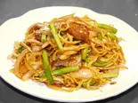 牛肉のカキ油ソース焼きそば（本格中華料理 永利 六本木店）