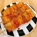 豚バラ(3串)(BoBaTea 武蔵新城店)