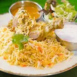 CHICKEN BIRYANI チキン・ビリヤニ（マラバルキッチン 南インド料理ハラルレストラン）