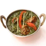 マトンパラクカレー弁当 MuttonPalak Curry Bento BOX(テーストオブインディア 駒込店)