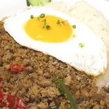 ガパオライス(Gapao rice)（ミルチ亜細亜食堂 柿生店）