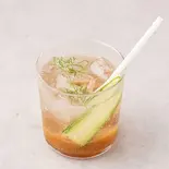 レモンと胡瓜のソーダ Lemon and Cucumber Soda(RAW SOUP 学芸大学)
