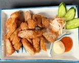揚げ発酵ソーセージ（BANH XEO TOKYO）