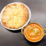 セレクトカレー1種類・チーズナンセット/Select Curry・Cheese Naan Set（ナンハウス）