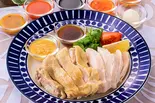 3.カオマンガイ(ももとむねのハーフ＆ハーフ計150g) ご飯なし（糖質制限 ヘルシーカオマンガイの店 海南鶏飯本舗 天下茶屋店）