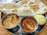 2種カレーセット Two Curry Set.（インドネパールレストランザイカ新所沢）
