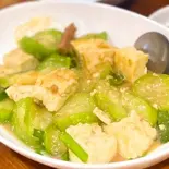 ヘチマ炒め（酒処みき）