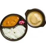 欧風ポークカレーライス ＆ ロールキャベツ1貫（【ロールキャベツ】洋食アカシア 新宿本店）