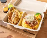ボロネーゼチーズオムライス×てりやきチキンチーズホットサンド（goody goody麻生店）