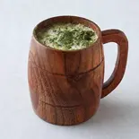 アイスGreenラテ（塗り絵カフェ ＆Green）