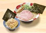 白豚骨ラーメン白髪ねぎチャ丼セット（熟成豚骨ラーメン一番軒 今池店）