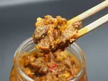 牛タンラー油 Beef tongue chili oil（肉めし 八）