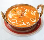 海老カレー Shrimp curry（MOTI MAHAL）