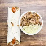 ケバブラップ＆ケバブ丼Kebab Wrap ＆Kebab Bowl（EFE KEBAB Mike）