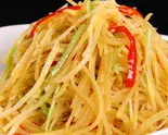 ジャガイモ千切り和え/拌土豆丝（禧秀全）