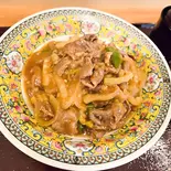 あんかけ野菜牛丼（日式中華 飯路）
