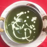 ほうれん草チキンカレーHorensou chicken curry（インド料理ニュー・エベレスト）