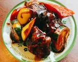 黒香味酢豚（餃子のニシヤ）