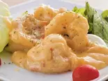 天然エビのピリカラマヨネーズ揚げ(癒酒屋たくみ)
