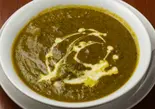 ほうれん草チキンカレー Spinach chicken curry（インド・ネパール居酒屋）