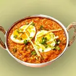 卵キーマカレー(Egg keema curry)（SAKURA インド＆ネパール レストラン）