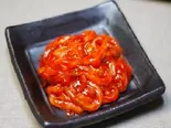 生イカキムチ 오징어젓갈 saltedsquidkimchi(韓国料理ナジミキンパ)