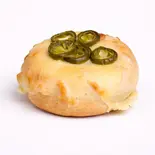 ハラペーニョチーズベーグル Jalapeño Cheese Bagel(【自家製ベーグル】BEST BAGEL池尻大橋店)