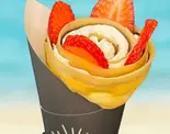 【当店人気No.2】ストロベリーチョコクリーム（ALOHAクレープ）