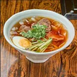冷麺(ジンギスカンラムモモ焼き)