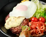 全のせ大根おろしポン酢ハンバーグ（GRILLハンバーグキッチン森山）