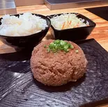 特選黒毛和牛ハンバーグ弁当(Lサイズ200g)※ライス・サラダつき（花より、ハンバーグ。本店）