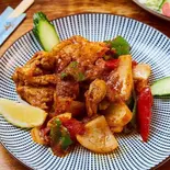 チキンチリー Chili Chicken(NAN STATION CAFE&TERRACE)