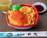 ウニイクラ丼(海鮮丼専門店 丼丸 立花店)