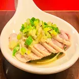 蒸し鶏のネギソースかけ(香港厨房 風香園 町田店)